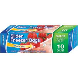 Easy Pack 1308 Freezer Bag, 1 qt Capacity