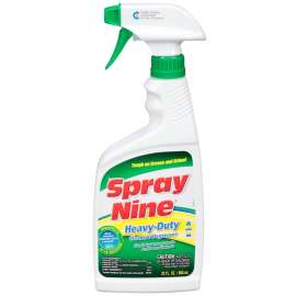 Spray Nine 26825 Cleaner and Degreaser, 22 fl-oz, Liquid, Citrus, Clear