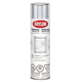 Krylon 41010 Spray Paint, Metallic, Original Chrome, 8 oz, Aerosol Can
