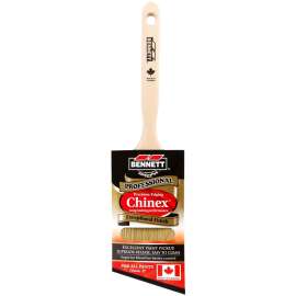 BENNETT PN 9999 75 Paint Brush, 3 in W, Chinex Blend Bristle
