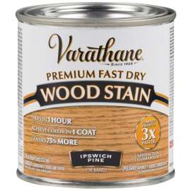 VARATHANE 262031 Wood Stain, Ipswich Pine, Liquid, 0.5 pt, Can