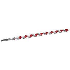 Milwaukee 48-13-5870 Ship Auger Bit, 7/8 in Dia, 18 in OAL, Spiral Flute, 7/16 in Dia Shank, Hex Shank