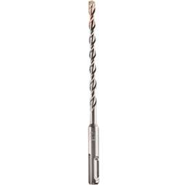 Milwaukee M/2 48-20-7432 Hammer Drill Bit, 1/4 in Dia, 8 in OAL, Spiral Flute, 4-Flute, 25/64 in Dia Shank