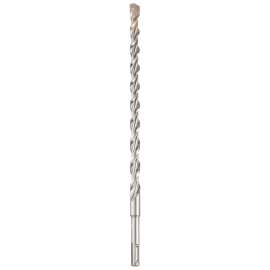 Milwaukee M/2 48-20-7474 Hammer Drill Bit, 1/2 in Dia, 12 in OAL, Spiral Flute, 4-Flute, 25/64 in Dia Shank