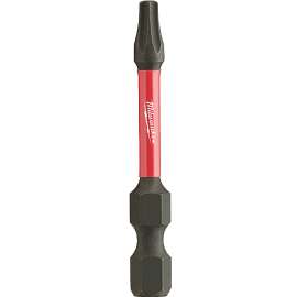Milwaukee SHOCKWAVE 48-32-4784 Power Bit, T20 Drive, Torx Drive, 1/4 in Shank, Hex Shank, 2 in L