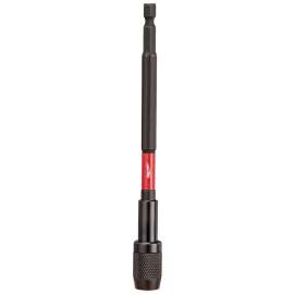 Milwaukee SHOCKWAVE 48-32-4532 Bit Holder, 1/4 in Drive, Hex Drive, 1/4 in Shank, Hex Shank, Steel