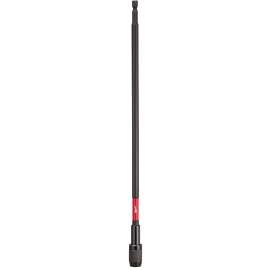 Milwaukee SHOCKWAVE 48-32-4533 Bit Holder, 1/4 in Drive, Hex Drive, 1/4 in Shank, Hex Shank, Steel