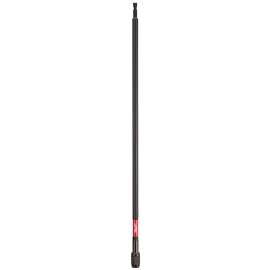 Milwaukee SHOCKWAVE 48-32-4534 Bit Holder, 1/4 in Drive, Hex Drive, 1/4 in Shank, Hex Shank, Steel