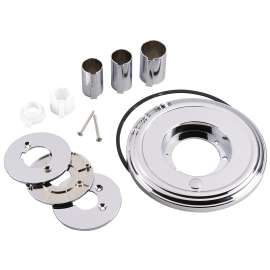 Moen M1912 Remodel Cover Plate, Chrome Plated, For: Moen Tub/Shower Faucets