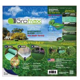 Grotrax 831 Northwest Mix Grass Seed, 100 sq-ft Coverage Area