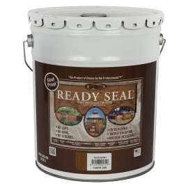 Ready Seal 530 Stain and Sealer, Mahogany, 5 gal, Pail