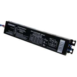Sylvania Quicktronic Professional Series 49598 Fluorescent Ballast, 120/277 V, 112 W, 2-Lamp