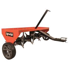 AGRI-FAB 45-0299 Lawn Aerator, 140 lb Drum, 48 in W Working, 32-Spike, 3 in D Aeration, Steel