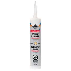 RESISTO 65700 Elastomeric Sealant, Paste, 10 oz, Cartridge