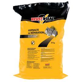 Resistoseal 20628 Repair, Granular, Black, Petroleum, 44 lb Bag
