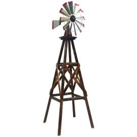 Leigh Country TX 93485 Char-Log Windmill, 9 ft H Tower