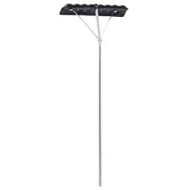 Garant LPRR24 Snow Roof Rake, Polyethylene Blade, Straight Handle, Aluminum Handle, 14 ft 7 in OAL