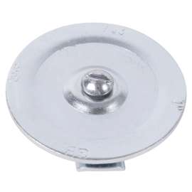 GB KO703 Knockout Seal, Steel, Silver, Galvanized