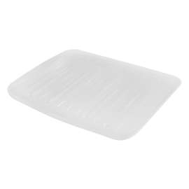 Rubbermaid FG1182MLCLR Drain Board, 19.1 in L, 15.1 in W, 0.3 in H, Plastic, Clear