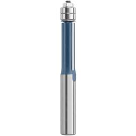 Bosch 85601MC Router Bit, 1/2 in Dia Cutter, 1-1/2 in L Cutting, 4-1/4 in OAL, 1/2 in Dia Shank, 2-Cutter, Steel
