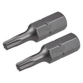 IRWIN IWAF21TX152 Insert Bit, T15 Drive, Torx Drive, 1/4 in Shank, Hex Shank, 1 in L, Steel