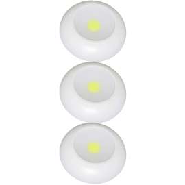 Fulcrum 30041-308 Puck Light, AA Battery, 12-Lamp, LED Lamp, 200 Lumens