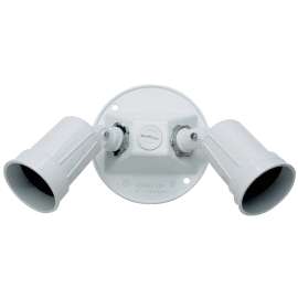 TEDDICO/BWF 93102W-1 Lamp Holder, Metal Housing Material, White