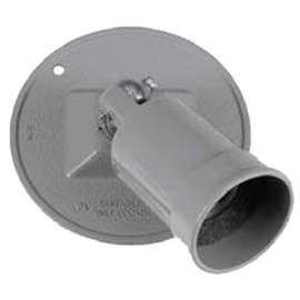 TEDDICO/BWF LHC-1V Lamp Holder, Metal Housing Material, Gray