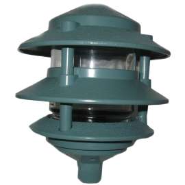 TEDDICO/BWF P-3 Louver Light, 110/120 V, 75 W, Incandescent Lamp, Metal Fixture