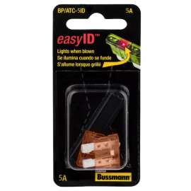 Bussmann BP/ATC-5ID Automotive Fuse, ATC-ID, 32 VDC, 5 A, 1 kA Interrupt