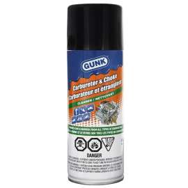 GUNK M4814C Carburetor Cleaner, 354 g Package, Aerosol Can