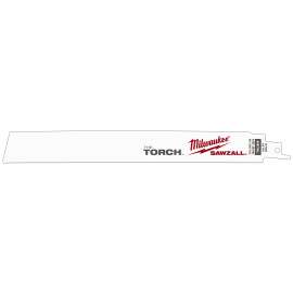 Milwaukee 48-01-2788 Reciprocating Saw Blade, 1 in W, 9 in L, 18 TPI, HSS Cutting Edge