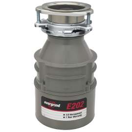 InSinkErator 75951 Food Waste Disposer, 1/2 hp Motor, 120 V, Gray