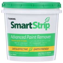 Smart Strip 3332 Advanced Paint Remover, Liquid, Odor Free, White, 1 qt, Bucket