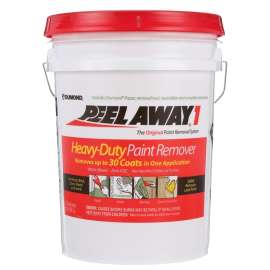Peel Away 1005N Paint Remover, Paste, White, 5 gal