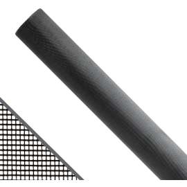 ADFORS FCS9208-M Window Screen, 100 ft L, 72 in W, Aluminum, Black