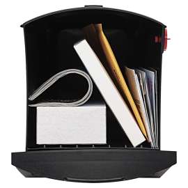 Gibraltar Mailboxes Patriot GMB505B01 Rural Mailbox, 1000 cu-in Capacity, Plastic