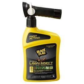 Black Flag HG-11111 Insect Killer, Liquid, Lawn, 32 oz