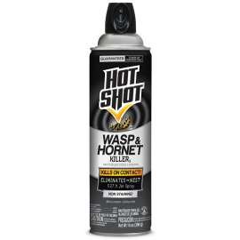 HOT SHOT HG-13415 Wasp and Hornet Killer, Pressurized Liquid, Spray Application, Outdoor, 14 oz Aerosol Can