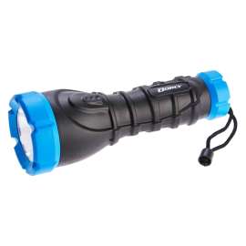 Dorcy 41-2968 Flashlight, LED Lamp, Alkaline Battery, Blue/Red/Yellow