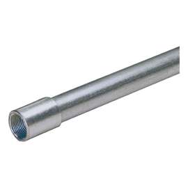 Columbia-MBF 734637 Conduit Body, 1 in, 10 ft L, Steel, Galvanized