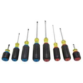 DeWALT DWHT66409 Screwdriver Set, Vinyl, Black Oxide/Chrome, Black, Specifications: Round Shank