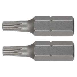 IRWIN IWAF21TS202 Tamper-Resistant Insert Bit, T20 Drive, Torx Drive, 1/4 in Shank, Hex Shank, 1 in L