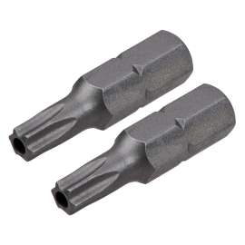 IRWIN IWAF21TS252 Tamper-Resistant Insert Bit, T25 Drive, Torx Drive, 1/4 in Shank, Hex Shank, 1 in L