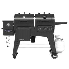 PIT BOSS PBCBG123010529 Pellet Grill, 40,000 Btu, 1200 sq-in Primary Cooking Surface, Steel Body, Black