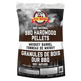 PIT BOSS 55440 Whiskey Barrell Pellet, Oak, 40 lb