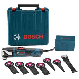 Bosch StarlockMax GOP55-36C1 Oscillating Multi-Tool Kit, 5.5 A, 8000 to 20,000 opm, 3.6 deg Oscillating