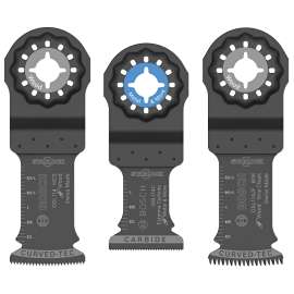 Bosch Starlock OSL003VP Oscillating Blade Set, 1-1/4 in, Carbide/HCS