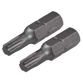 IRWIN IWAF21TX252 Insert Bit, T25 Drive, Torx Drive, 1/4 in Shank, Hex Shank, 1 in L, Steel