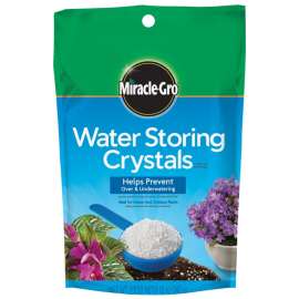 Miracle-Gro 1008311 Water Storing Crystal, 12 oz Bag, Solid